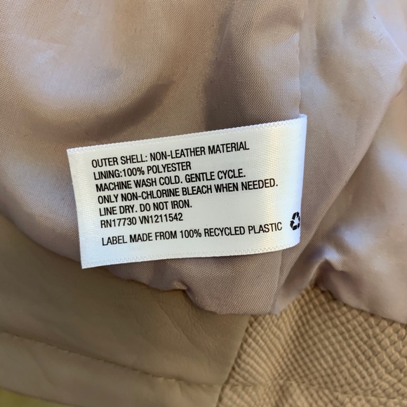 Super Cute Faux Leather Jacket - Picture 6 of 8